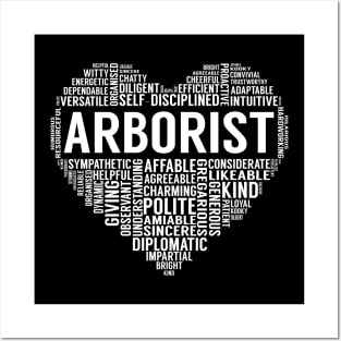 Arborist Heart Posters and Art